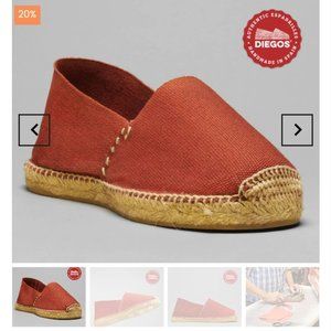 Diegos Terra cotta espadrille